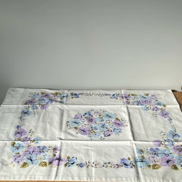 Vintage Stevens 100% Cotton Floral Pillowcases (Never used) - Picture 2 of 14